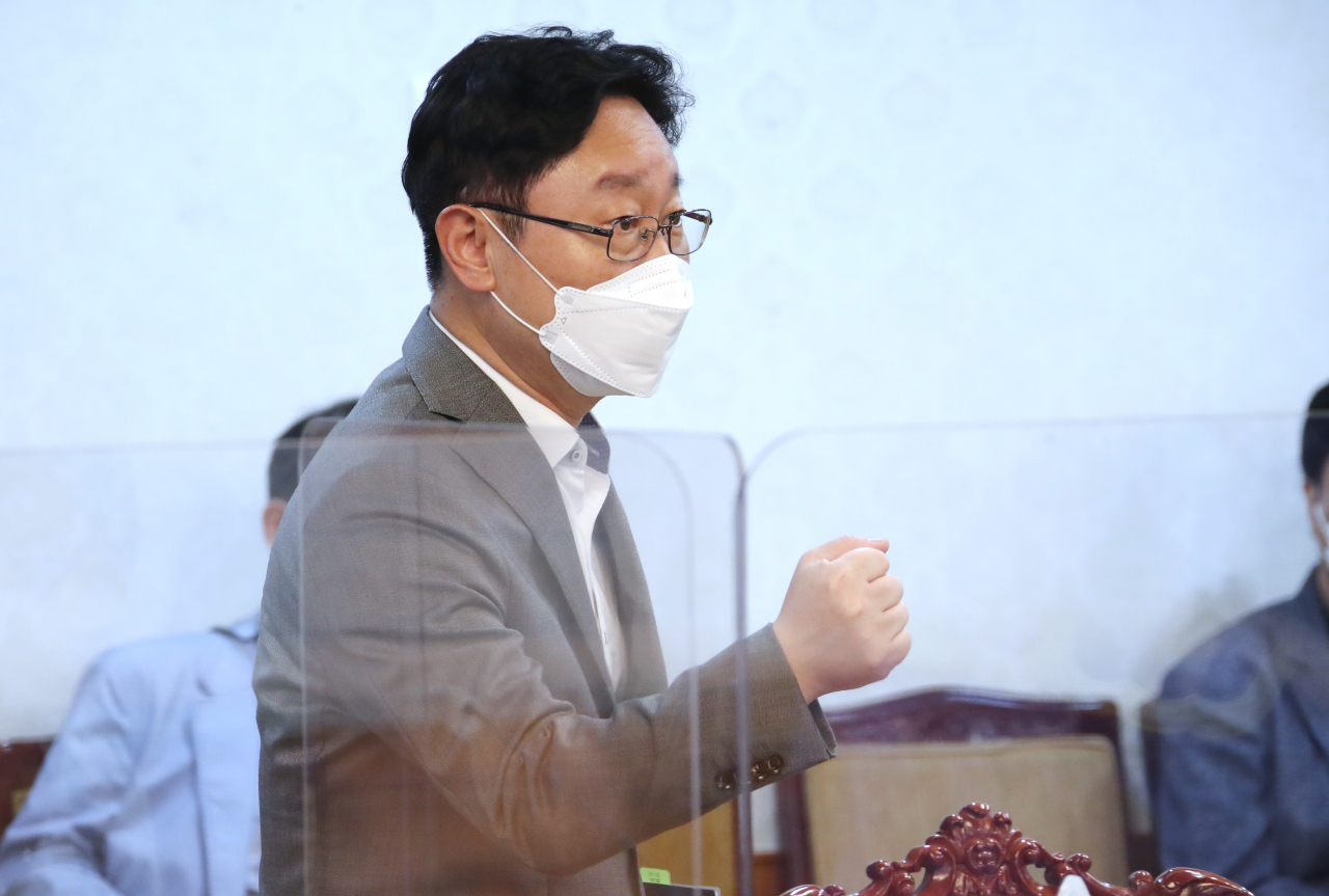 박범계 법무부 장관. [연합]