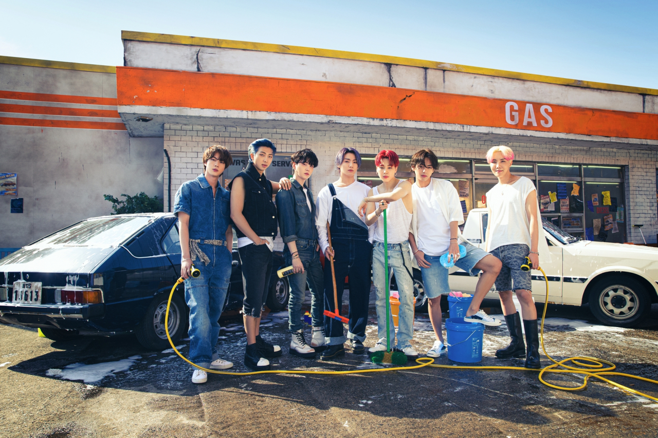 그룹 방탄소년단(BTS). 사진은 방탄소년단 ‘버터’ 싱글 CD 콘셉트 이미지. [연합]