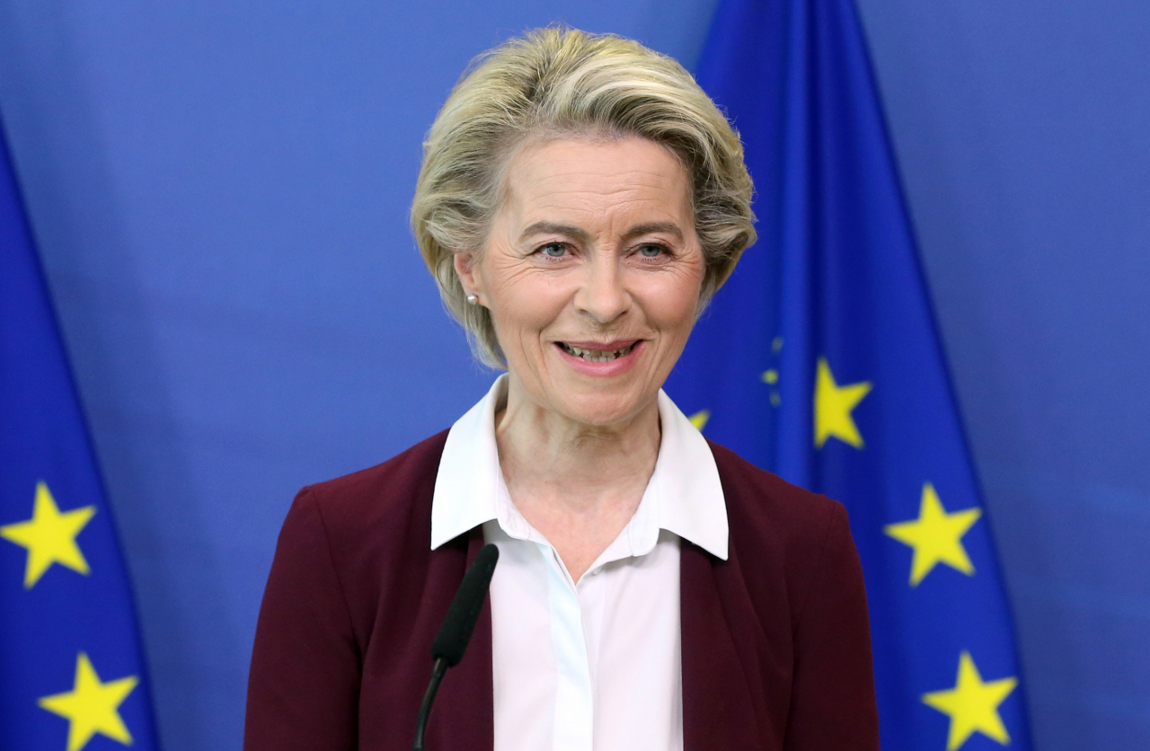 우르줄라 폰데어라이엔 EU 집행위원장. [AP]
