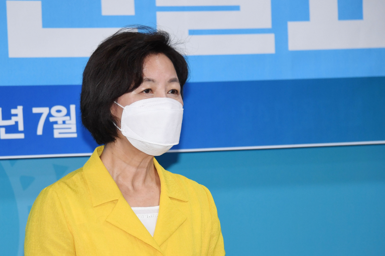더불어민주당 대권 주자인 추미애 후보 [연합]