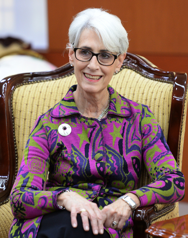 US Deputy Secretary of State Wendy Sherman (Yonhap)