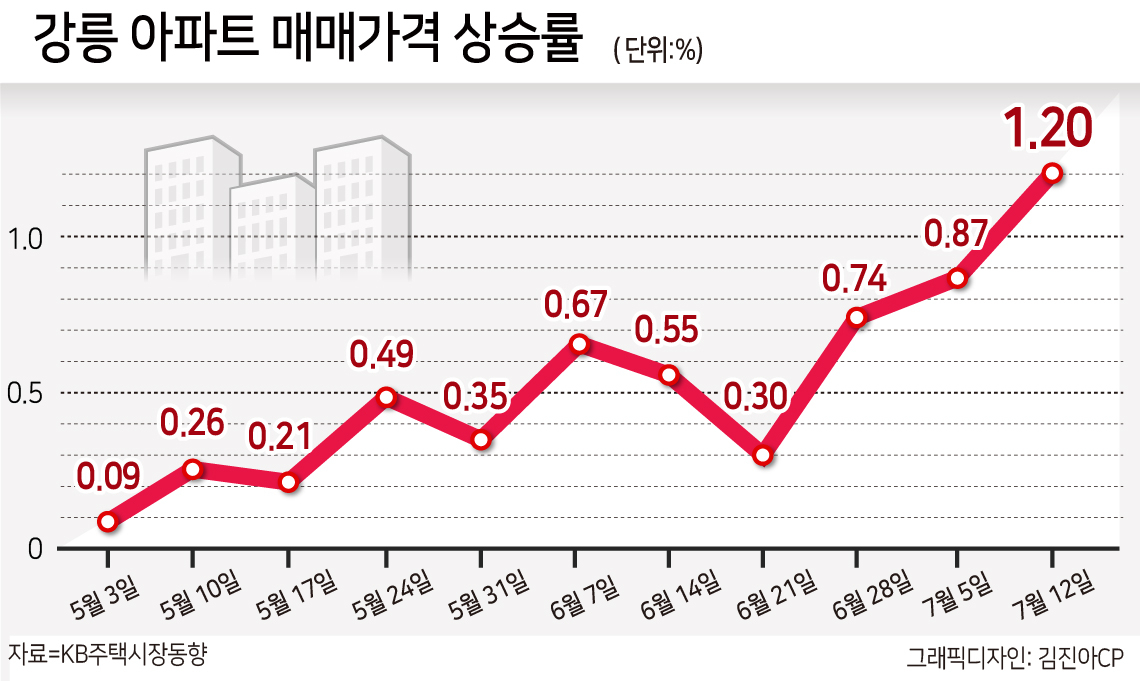 한낮 더위보다 더 뜨거운 강릉 아파트 [부동산360]