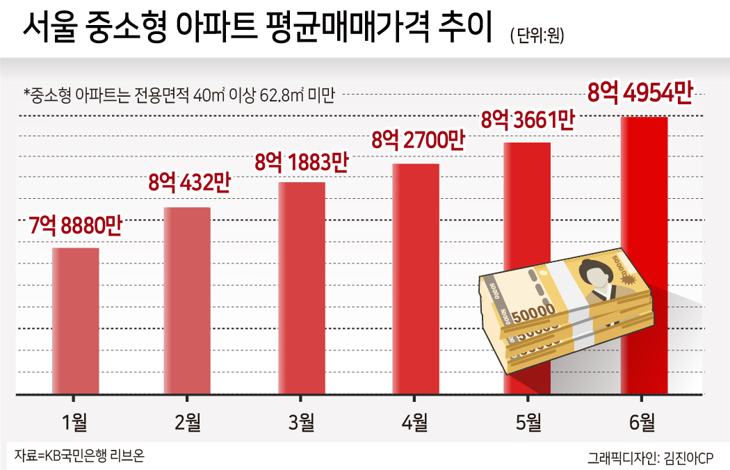 5년전엔 강남 얘기였는데…서울 23개구서 ‘24평 아파트 10억원’ [부동산360]