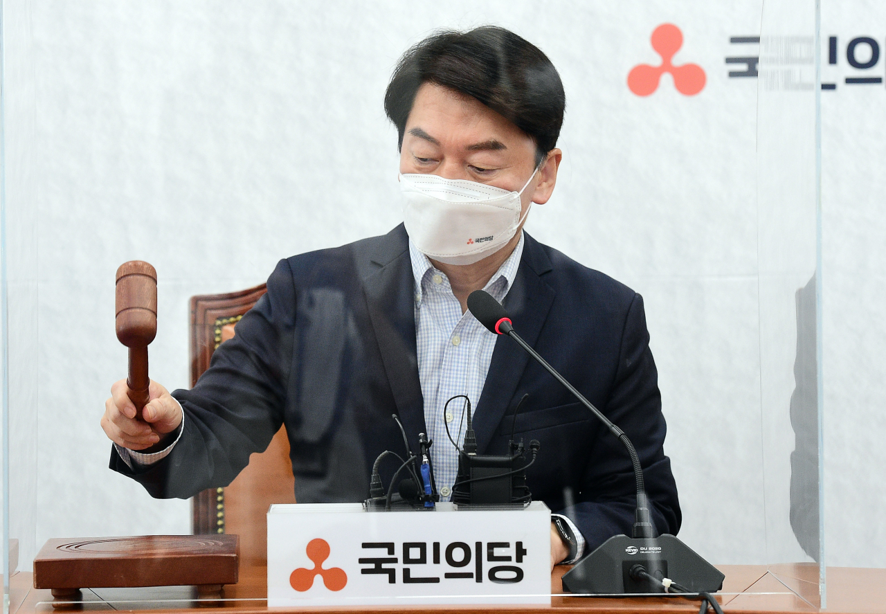 안철수 민의당 안철수 대표. [연합]