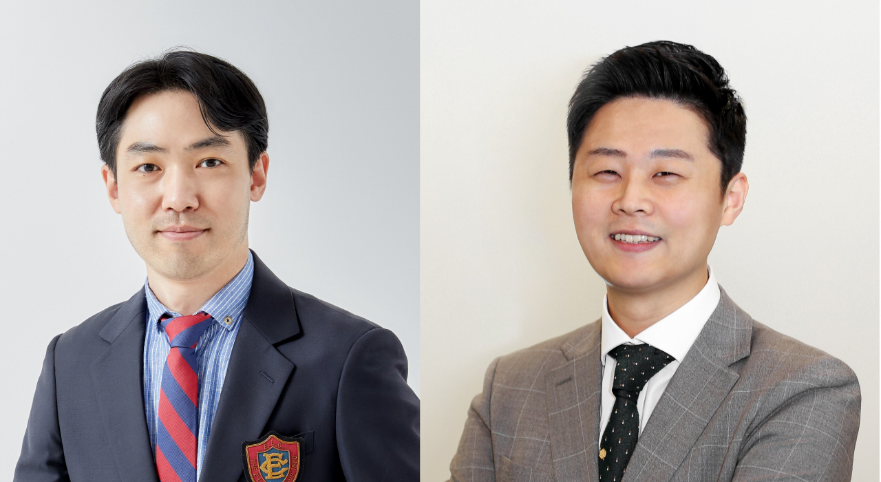 안영훈 이랜드리테일 대표이사(왼쪽), 황성윤 이랜드이츠 대표이사 [이랜드그룹 제공]