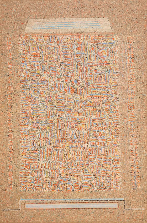 이성자, ‘천 년의 고가’(1961) [국립현대미술관 제공]