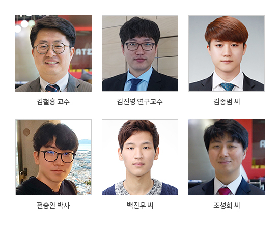 김철홍 교수 연구팀.[포스텍 제공]
