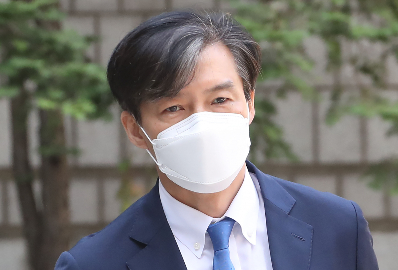 자녀 입시비리 의혹을 받는 조국 전 법무부 장관. [연합]