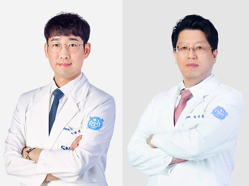 분당서울대병원 정신건강의학과 배종빈 교수(좌), 김기웅 교수(우)