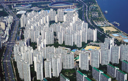 서울 시내 아파트 단지 전경. [헤럴드경제DB]