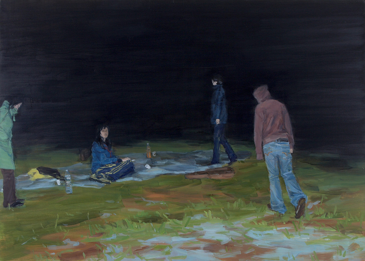 박진아(b.1974)〈문탠 04〉2007Oil on canvas130 x 180㎝ Private Collection사진: 김상태이미지 제공: 국제갤러리