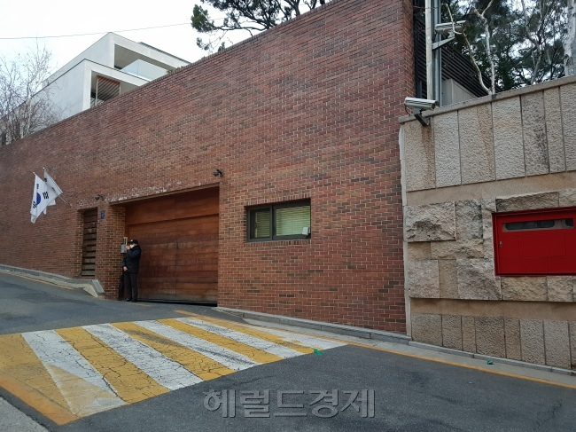 이명박 전 대통령 사저.