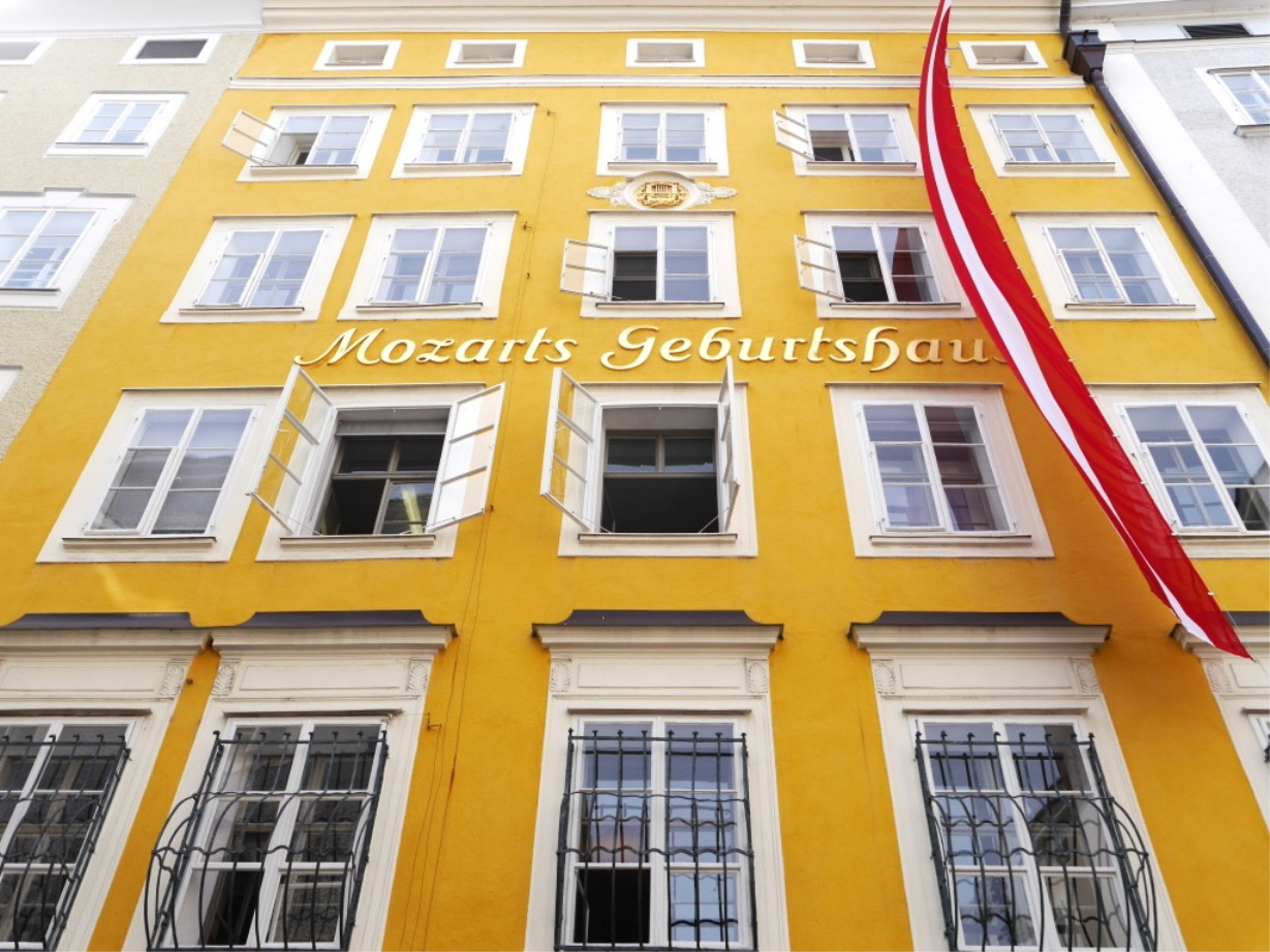 모차르트 생가 전경 (c)Tourismus Salzburg