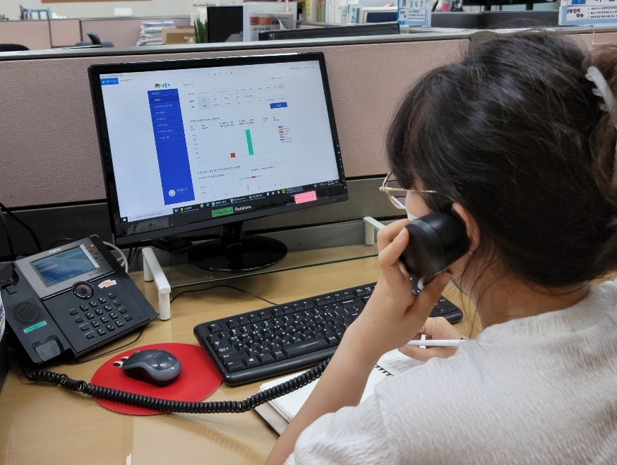 성동구 안부 확인 서비스. [성동구 제공]