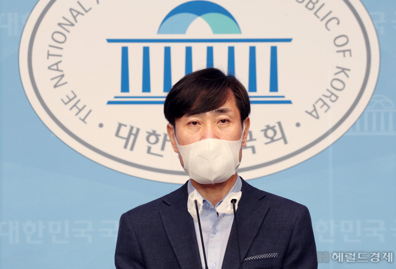 국민의힘 대선 예비후보인 하태경 의원. 이상섭 기자