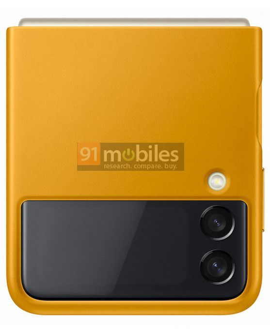 갤럭시Z플립3 공식 케이스 [출처=91모바일(91Mobiles)]