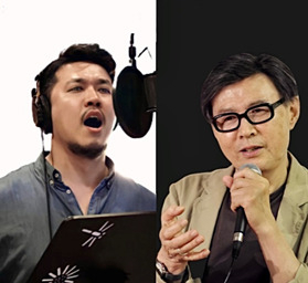 정경(왼쪽)과 황인용
