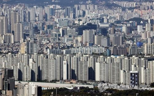 서울 시내 주택가 모습.[연합]