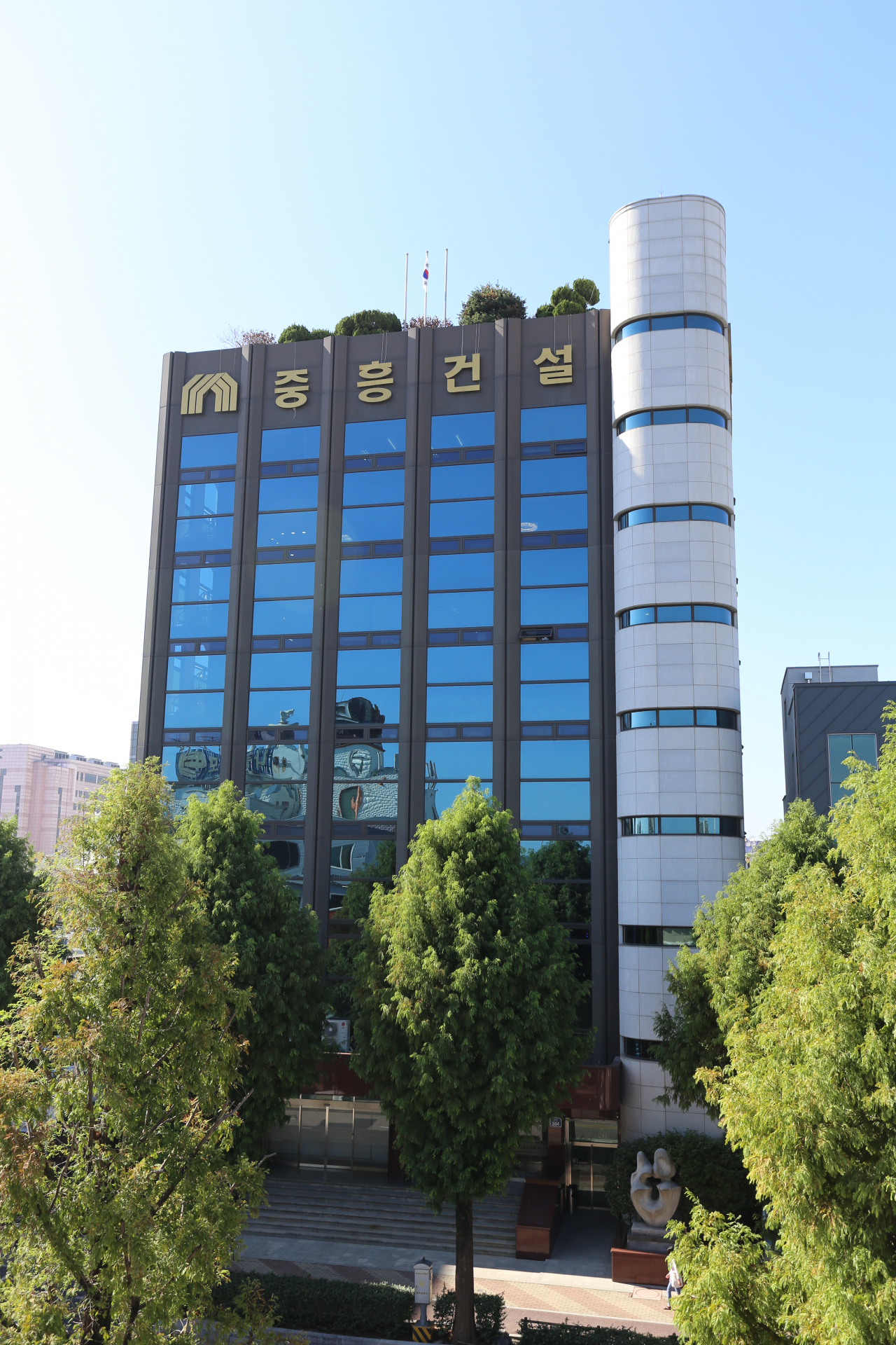 광주광역시 북구 신안동 중흥그룹 본사 전경. [중흥그룹 제공]
