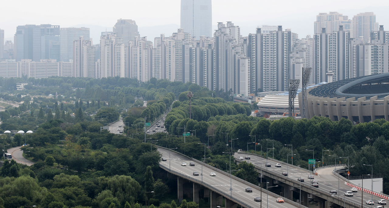 [사진=서울 강남 아파트들][연합]