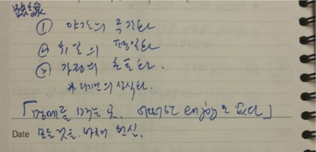 김기춘 전 청와대 비서실장의 업무지침. [조국 페이스북 캡처]