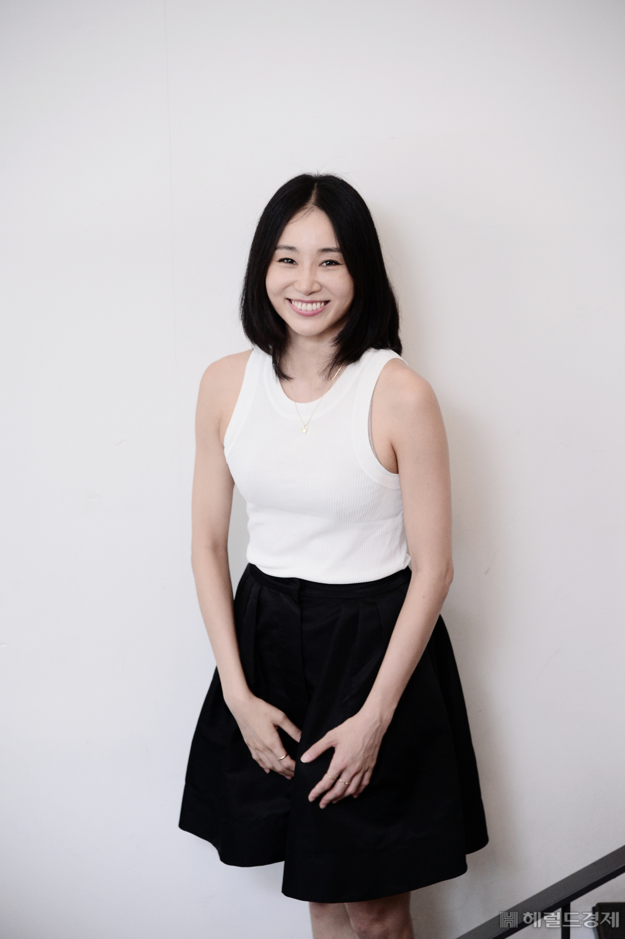 발레리나 박윤수가 27일 오후 서울 용산구 헤럴드사옥에서 포즈를 취하고 있다. 박해묵 기자