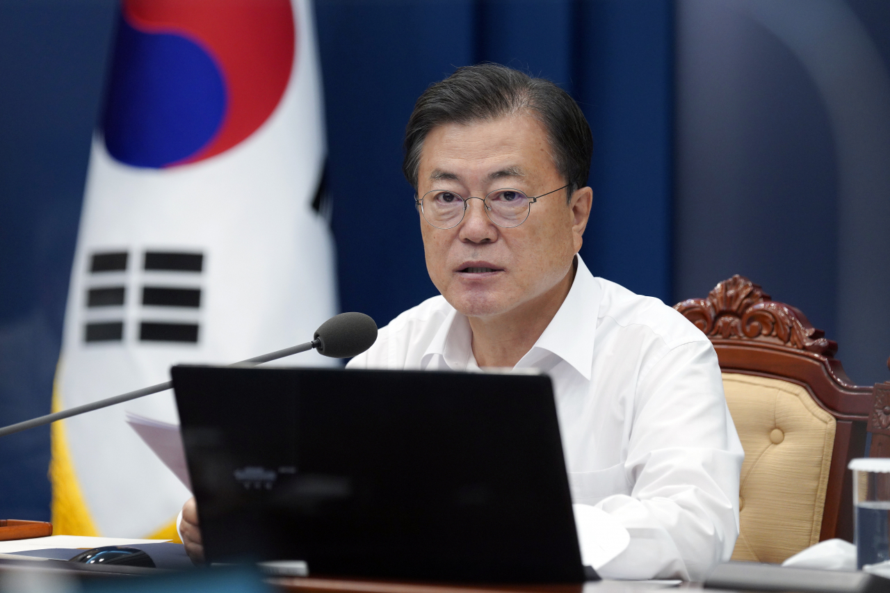문재인 대통령. [연합]