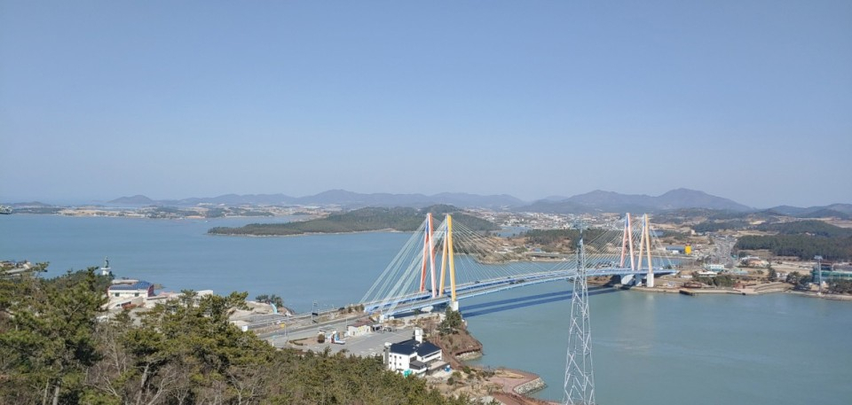 진도대교 전경