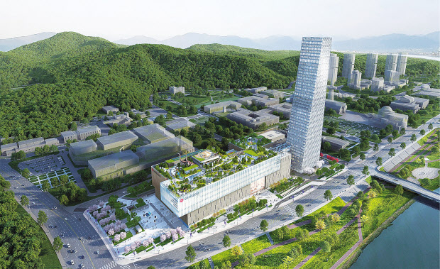 대전신세계 아트 앤 사이언스 조감도. [신세계백화점 제공]