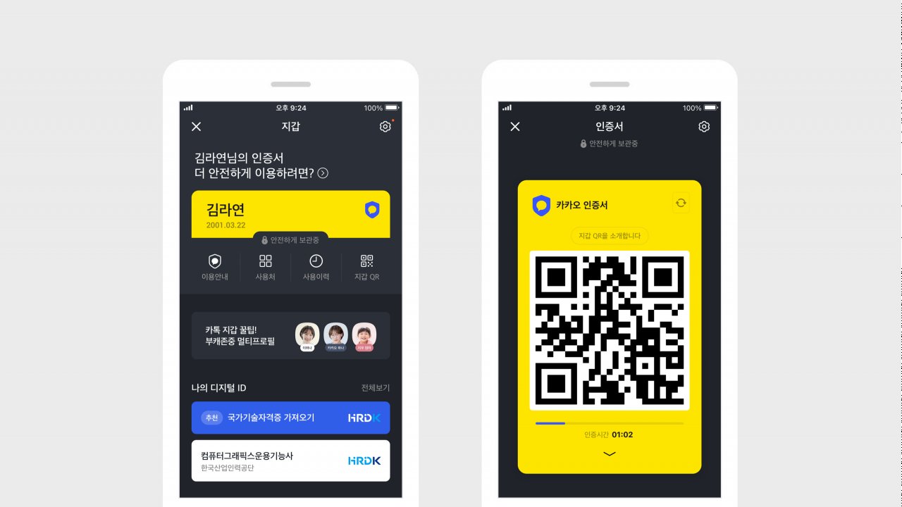 카카오 인증서 [카카오 제공]