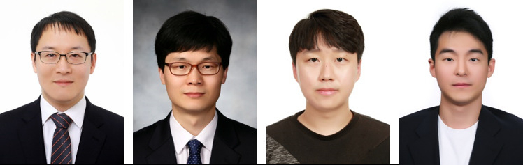 왼쪽부터 최벽파 교수, 이상헌 교수, 장규선 학생, 김세호 박사.[KAIST 제공]