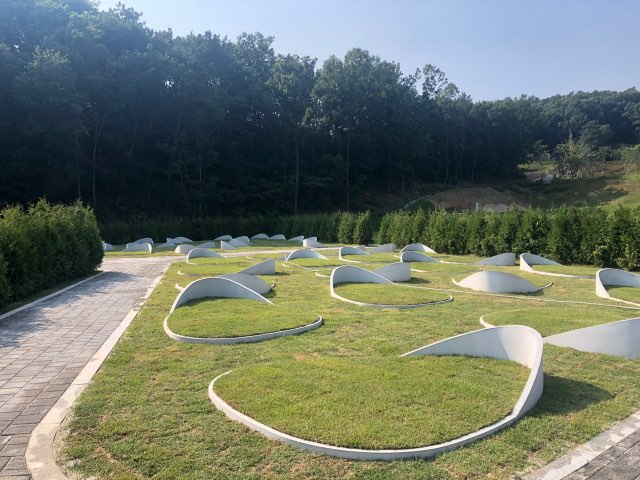 특화묘역 전경.