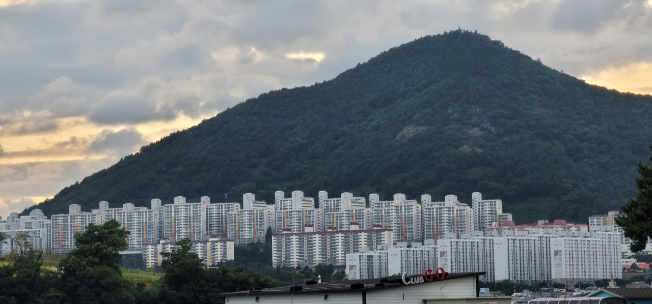 전남 여수시 웅천동 일대 아파트의 모습. [헤럴드경제 DB]