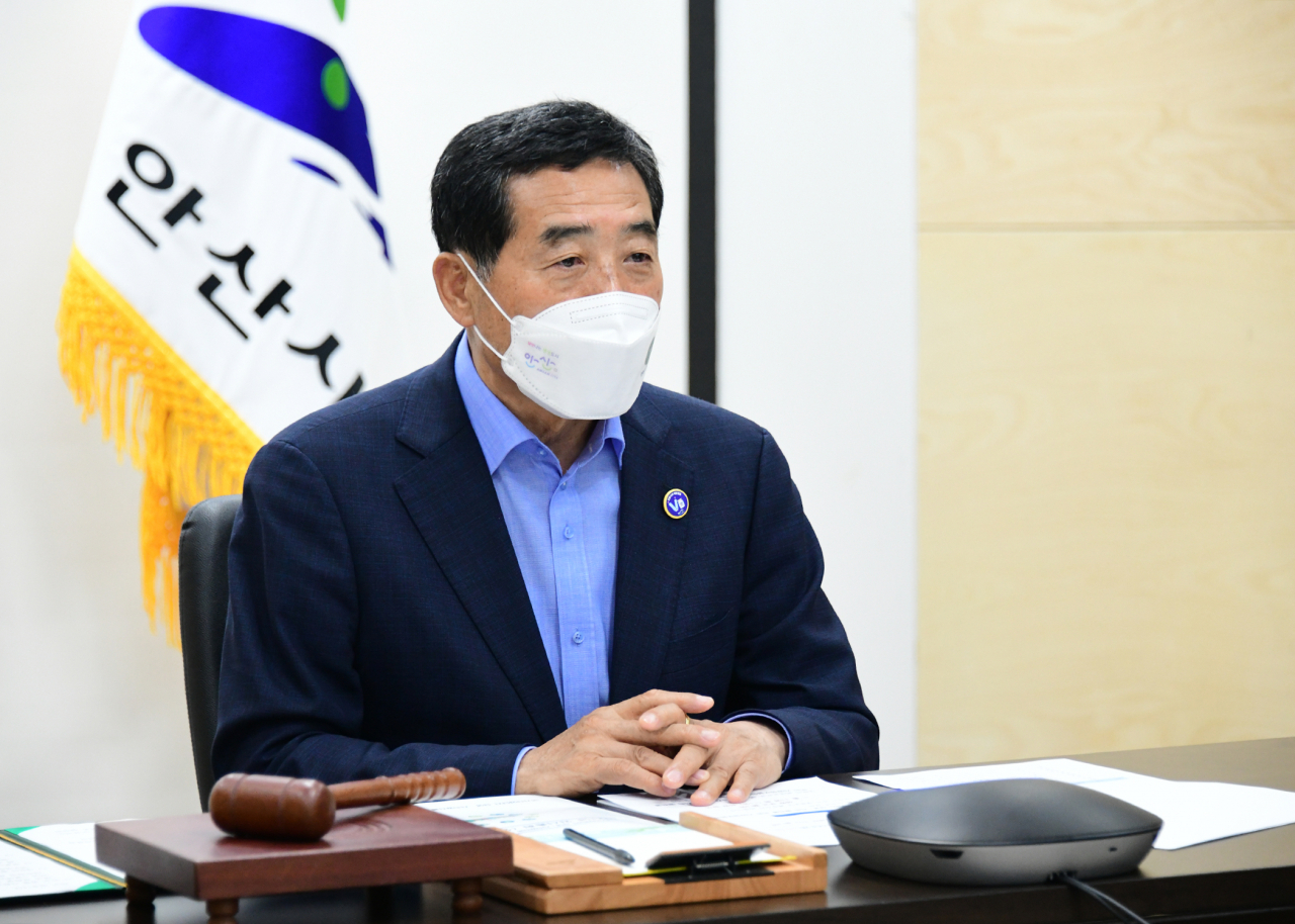 윤화섭 안산시장.