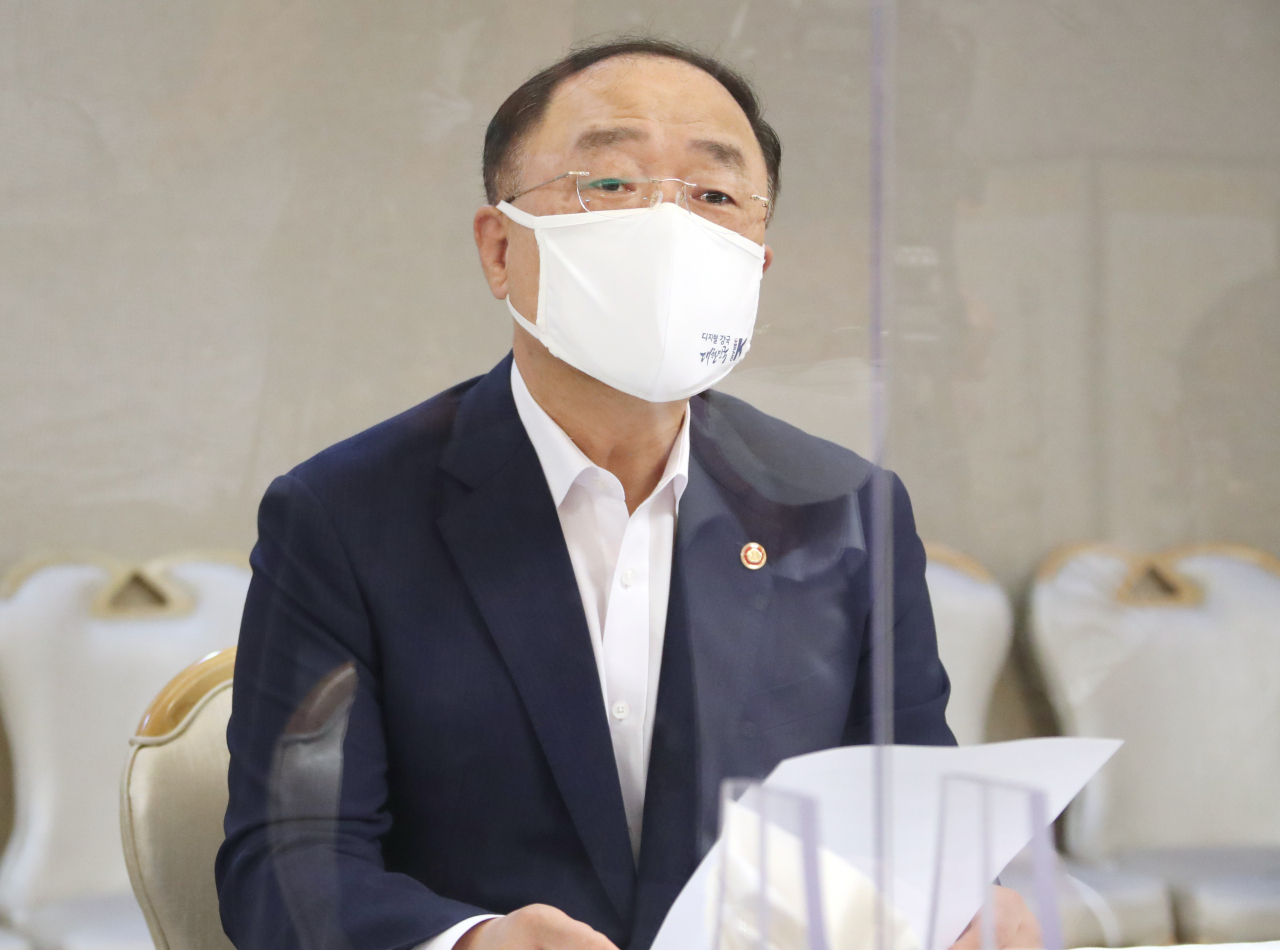 홍남기 부총리 겸 기획재정부 장관[연합]
