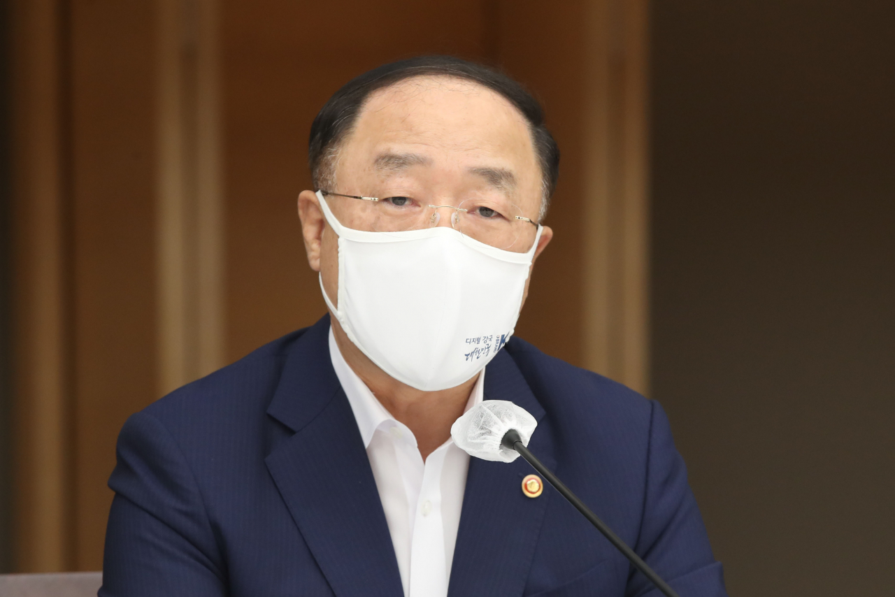 홍남기 부총리 겸 기획재정부 장관[연합]