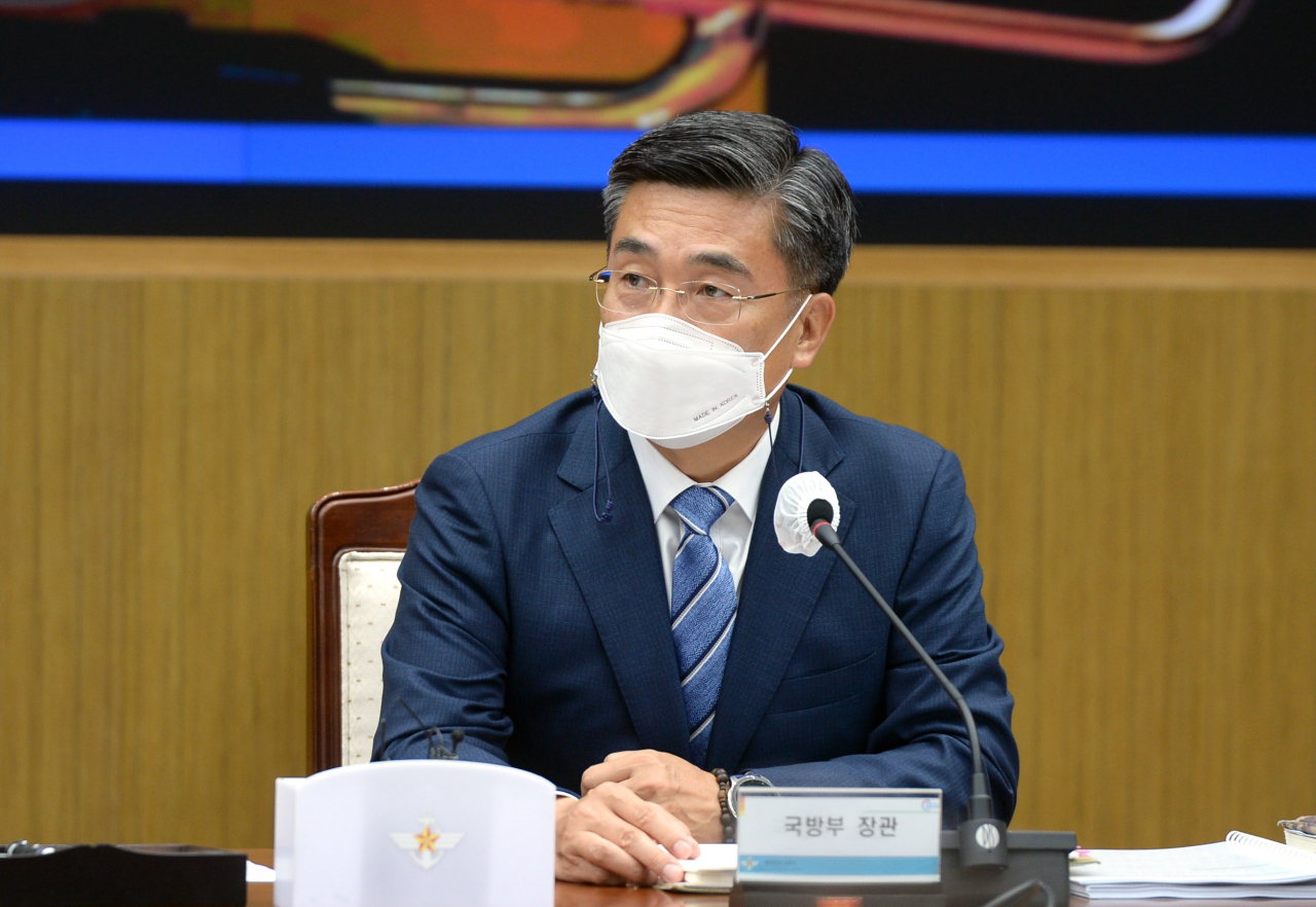 서욱 국방부 장관. [연합]