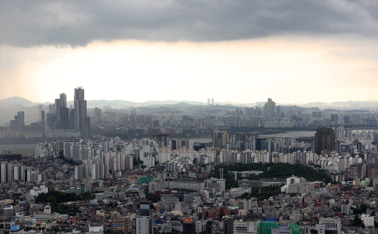 A view of Seoul and Gyeonggi Province from Seoul Tower (Yonhap)