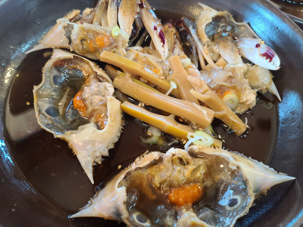 죽순 간장게장