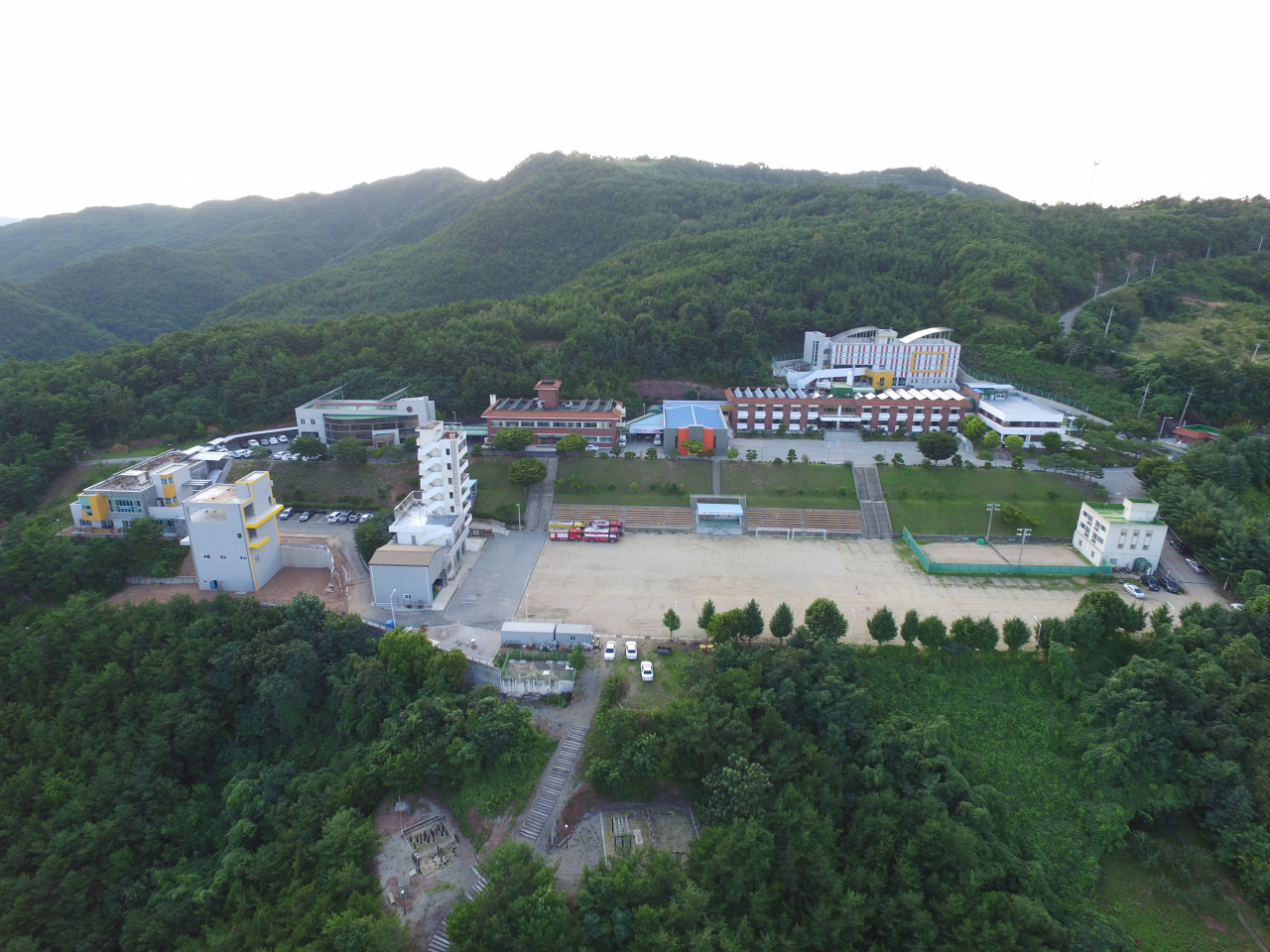 경북도 ‘제4 생활치료센터’로 지정된 경북소방학교 모습.[경북도 제공]