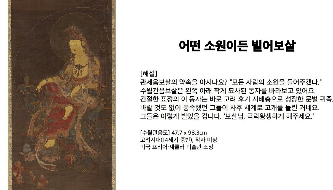 수월관음도