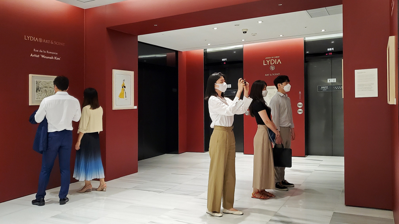 신세계면세점 아트스페이스 [신세계면세점 제공]