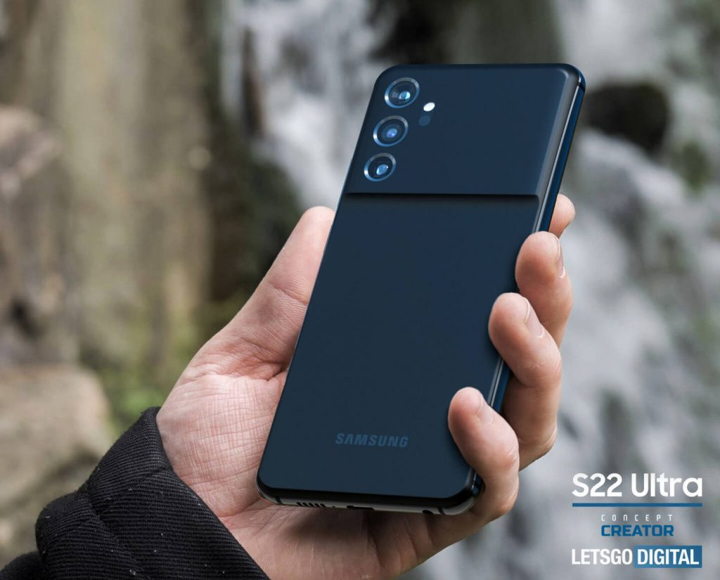 갤럭시S22 예상 이미지 [출처=렛츠고디지털(https://nl.letsgodigital.org/smartphones/samsung-unpacked-2022-galaxy-s22-ultra/)]