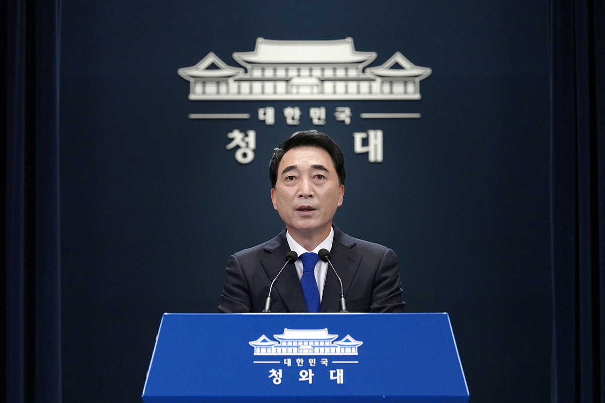 President Moon Jae-in's senior public communications secretary Park Soo-hyun (Cheong Wa Dae)