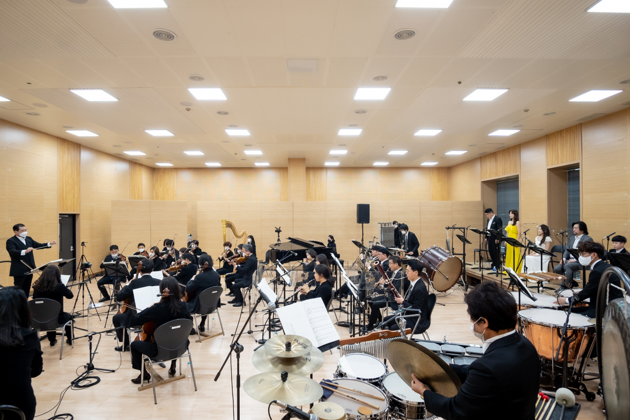 오페라 ‘박하사탕’ 연습현장 [광주시립오페라단 제공]