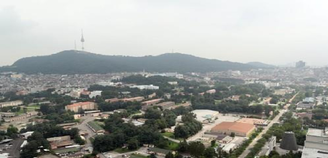 용산 미군기지 반환부지[연합]