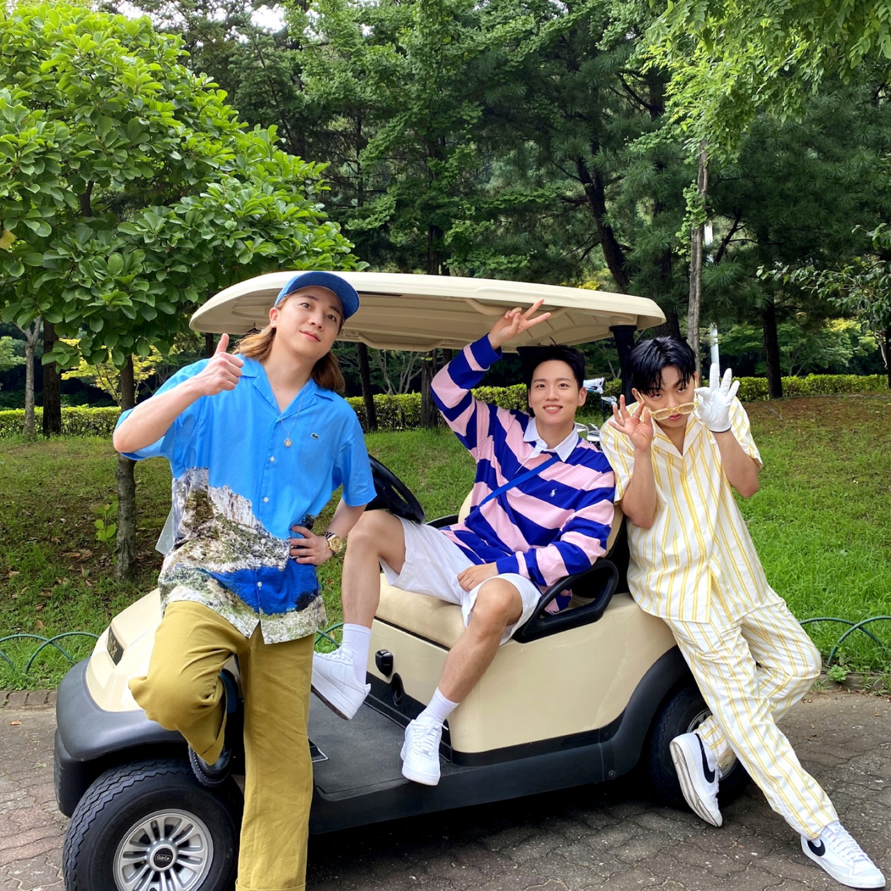 래퍼 넉살, 한해, 재원 [브랜뉴뮤직 제공]