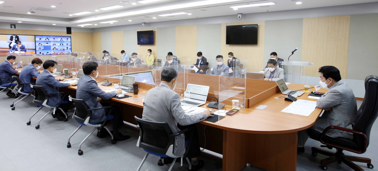 백군기 용인시장 주재회의[용인시 제공]