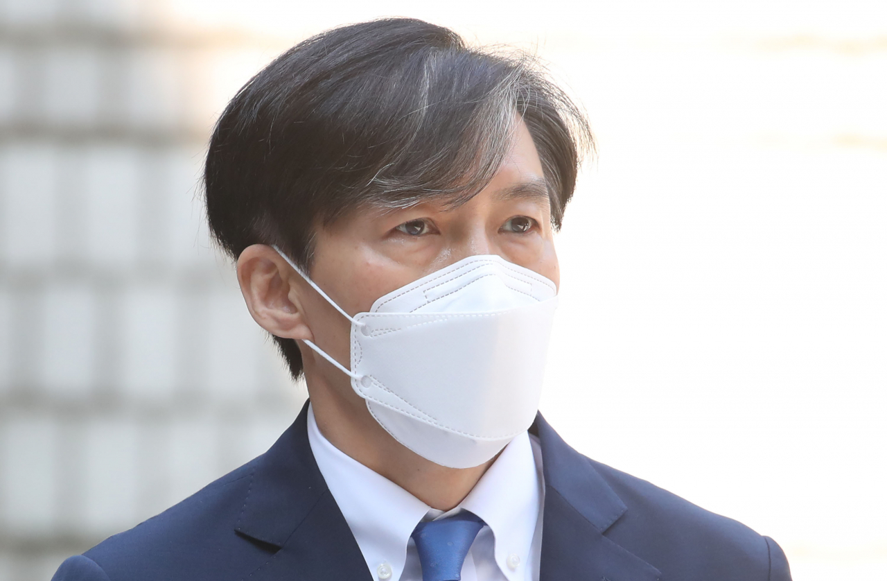 조국 전 법무부 장관.[연합]