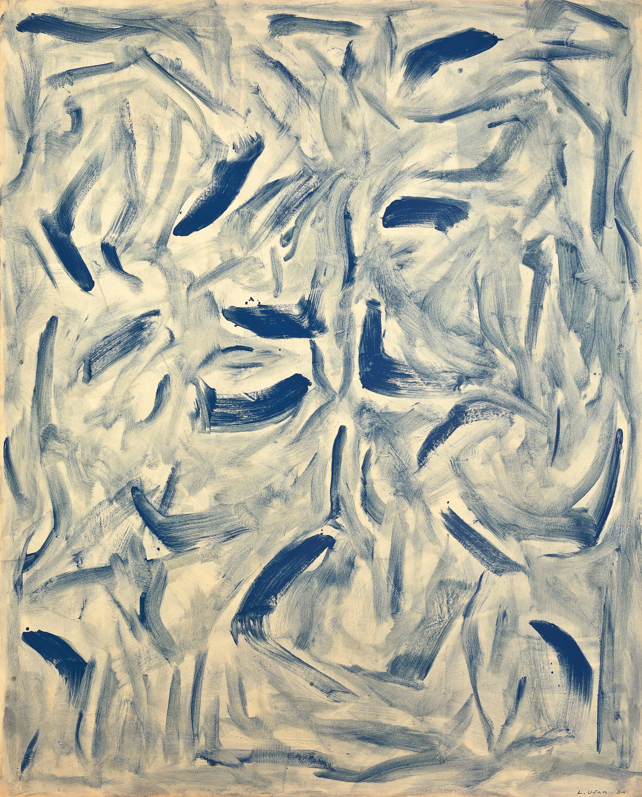 이우환 ‘동풍(East Winds)’